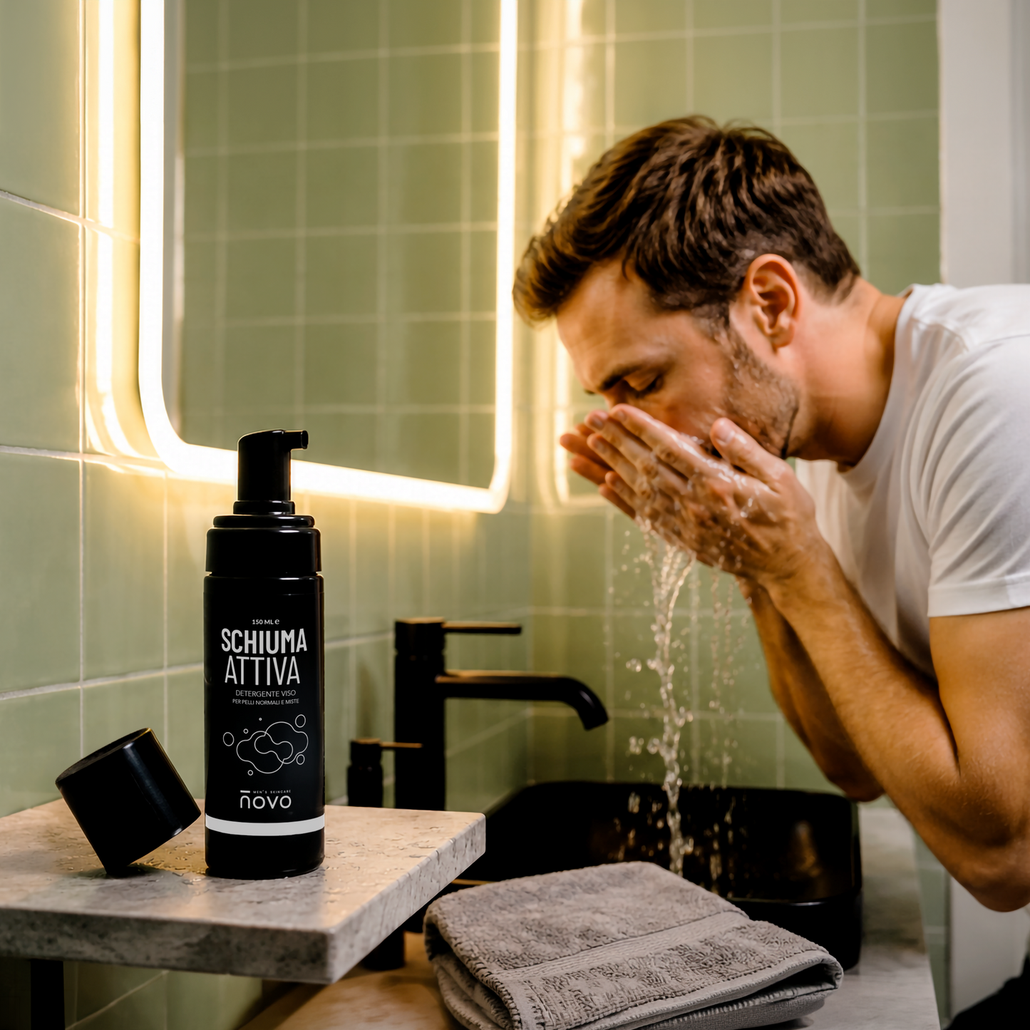 SCHIUMA ATTIVA Detergente Viso